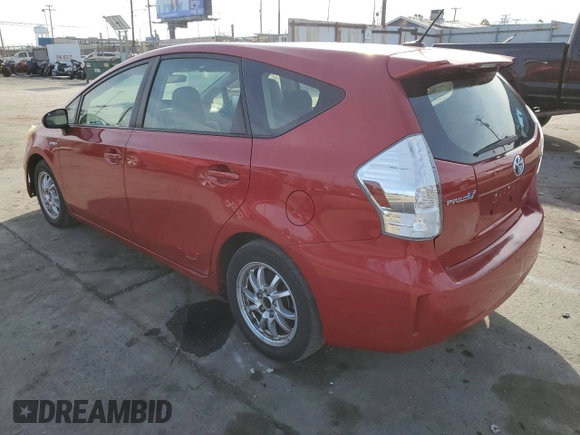 2013 Toyota Prius Two with VIN JTDZN3EU9D3201308, listed as a Copart auction lot 86754004 with 47,908 mi miles and Salvage Title. Bid and sale history available at carsss.com. Image 2.