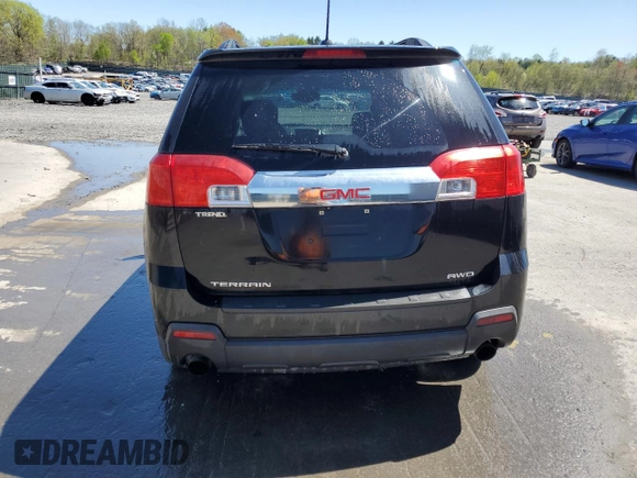 2015 GMC Terrain SLT with VIN 2GKFLXE31F6320378, listed as a Copart auction lot 54144515 with 142,455 mi miles and Salvage Title. Bid and sale history available at carsss.com. Image 6.