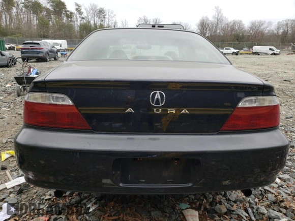 2003 Acura TL Type S with VIN 19UUA56863A017216, listed as a Copart auction lot 46804045 with 207,769 mi miles and Salvage Title. Bid and sale history available at carsss.com. Image 6.