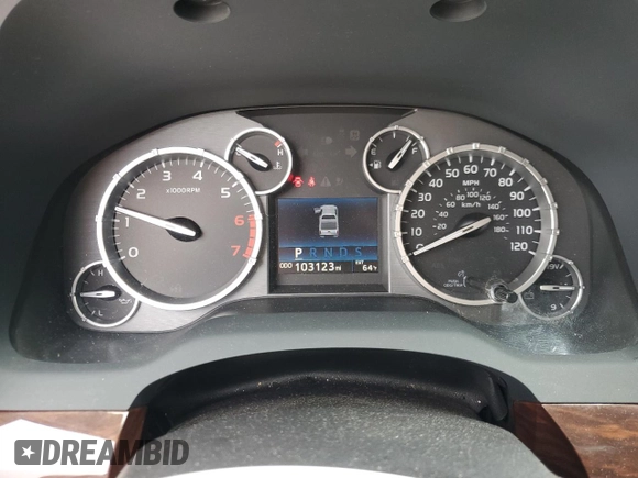2017 Toyota Tundra Limited z VIN 5TFHW5F1XHX670835, wystawiony jako Copart lot #58166755 z przebiegiem 103 123 mil mil oraz Szkoda całkowita • Salvage title. Historia ofert i sprzedaży dostępna na DreamBid. Obrazek 9.