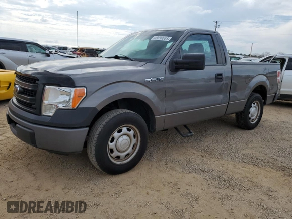 2013 Ford F-150 XL with VIN 1FTMF1CM8DFB50199, listed as a Copart auction lot 43690085 with 240,129 mi miles and Salvage Title. Bid and sale history available at carsss.com. Image 1.