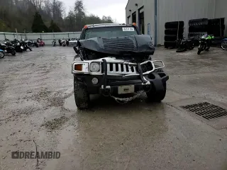 2006 Hummer H3 with VIN 5GTDN136768115805, listed as a Copart auction lot 83317704 with 119,172 mi miles and Salvage Title. Bid and sale history available at DreamBid. Image 12.