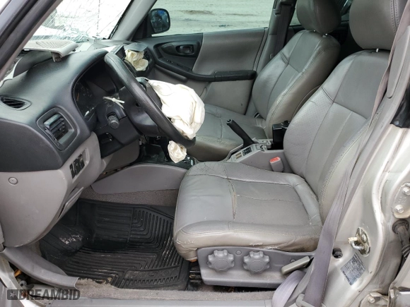 2000 Subaru Forester S with VIN JF1SF655XYH702800, listed as a Copart auction lot 84628774 with 0 mi miles and Salvage Title. Bid and sale history available at carsss.com. Image 7.