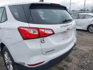 2019 Chevrolet Equinox LS with VIN 2GNAXHEV7K6196958, listed as a IAAI auction lot 41827710 with 108,738 mi miles. Bid and sale history available at carsss.com. Image 17.