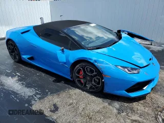 2016 Lamborghini Huracan LP 610-4 с VIN ZHWUR1ZF5GLA04553, выставлен на аукционе Copart как лот 57830675 с пробегом 15 820 миль миль и Списание • Salvage title. История ставок и продаж доступна на DreamBid. Изображение 4.