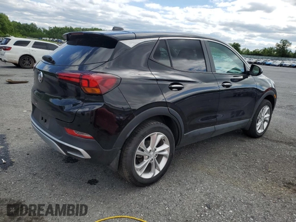 2021 Buick Encore GX Preferred z VIN KL4MMCSL1MB167504, wystawiony jako Copart lot #57316205 z przebiegiem 10 929 mil mil oraz Szkoda całkowita • Salvage title. Historia ofert i sprzedaży dostępna na DreamBid. Obrazek 3.