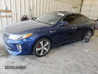 2018 Kia Optima SX with VIN 5XXGW4L20JG200877, listed as a Copart auction lot 59613515 with 108,537 mi miles and Non repairable. Bid and sale history available at DreamBid. Image 1.