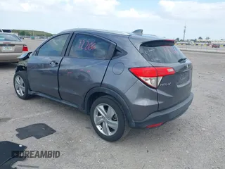 2019 Honda HR-V EX with VIN 3CZRU5H56KM728523, listed as a IAAI auction lot 41810573 with 55,095 mi miles. Bid and sale history available at carsss.com. Image 3.