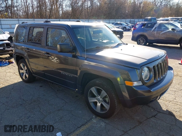 2017 Jeep Patriot High Altitude with VIN 1C4NJRFB7HD194823, listed as a IAAI auction lot 40807424 with 65,956 mi miles. Bid and sale history available at carsss.com. Image 1.