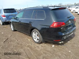 2015 Volkswagen Golf SportWagen TDI SE with VIN 3VWCA7AUXFM507334, listed as a IAAI auction lot 41680567 with 152,211 mi miles. Bid and sale history available at carsss.com. Image 3.