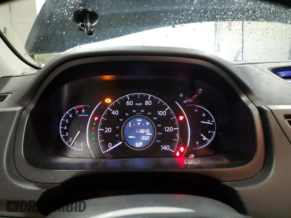 2014 Honda CR-V EX with VIN 2HKRM4H54EH702058, listed as a Copart auction lot 51253055 with 113,643 mi miles and Salvage Title. Bid and sale history available at carsss.com. Image 9.