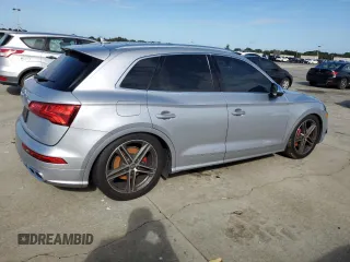 2019 Audi SQ5 Premium Plus with VIN WA1B4AFY1K2001448, listed as a Copart auction lot 73913714 with Not Provided miles and Non Repairable. Bid and sale history available at DreamBid. Image 3.