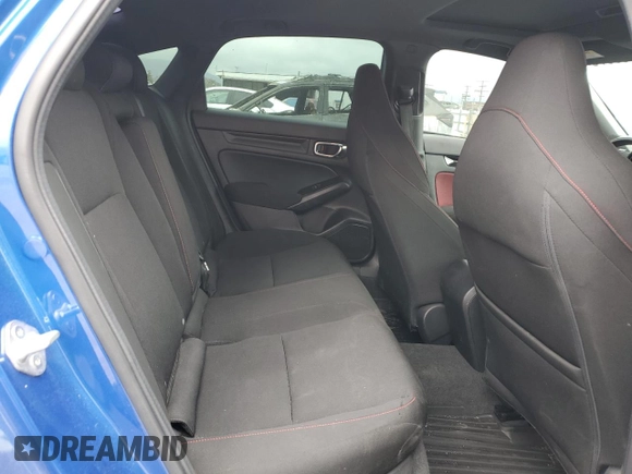 2022 Honda Civic Si with VIN 2HGFE1E51NH471195, listed as a Copart auction lot 53160375 with 26,032 mi miles and Salvage Title. Bid and sale history available at DreamBid. Image 10.