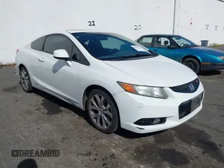 2012 Honda Civic Si with VIN 2HGFG4A57CH700350, listed as a IAAI auction lot 40497785 with 216,824 mi miles and . Bid and sale history available at DreamBid. Image 1.