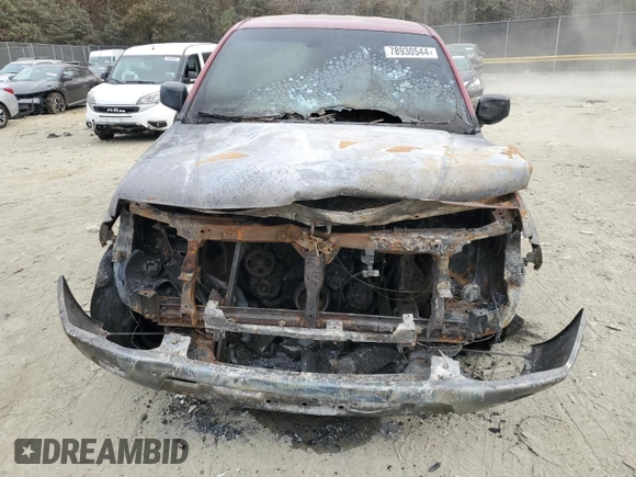 2009 Nissan Frontier SE with VIN 1N6AD07W19C425027, listed as a Copart auction lot 85782414 with Not provided miles and Non repairable. Bid and sale history available at DreamBid. Image 5.