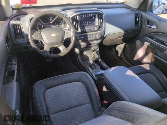 2018 Chevrolet Colorado 4WD Z71 with VIN 1GCGTDEN4J1189913, listed as a Copart auction lot 55279105 with 76,132 mi miles and Salvage title. Bid and sale history available at DreamBid. Image 8.
