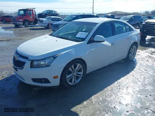 2012 Chevrolet Cruze LTZ with VIN 1G1PH5SC9C7237277, listed as a IAAI auction lot 41688524 with 168,312 mi miles. Bid and sale history available at carsss.com. Image 2.