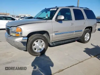 2005 GMC Yukon SLT z VIN 1GKEC13T75R105831, wystawiony jako Copart lot #47887895 z przebiegiem 113 113 mil mil oraz Czysty tytuł • Clean title. Historia ofert i sprzedaży dostępna na DreamBid. Obrazek 1.