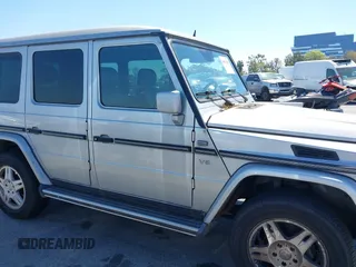 2002 Mercedes-Benz G-Class with VIN WDCYR49E02X129195, listed as a IAAI auction lot 41871996 with 200,945 mi miles. Bid and sale history available at carsss.com. Image 13.