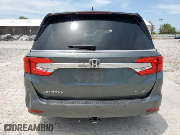 2018 Honda Odyssey Elite с VIN 5FNRL6H92JB104898, выставлен на аукционе Copart как лот 65257635 с пробегом 147 250 миль миль и Чистый • Clean title. История ставок и продаж доступна на DreamBid. Изображение 6.