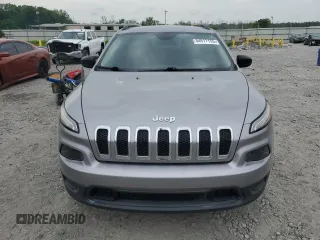 2017 Jeep Cherokee Sport with VIN 1C4PJLAB0HW586110, listed as a Copart auction lot 54617155 with 106,597 mi miles and Clean Title. Bid and sale history available at carsss.com. Image 5.