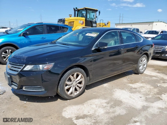 2017 Chevrolet Impala LT with VIN 2G1105S37H9119344, listed as a Copart auction lot 54312275 with 142,688 mi miles and Clean Title. Bid and sale history available at carsss.com. Image 1.