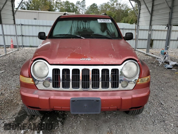 2007 Jeep Liberty Limited z VIN 1J4GK58K37W525728, wystawiony jako Copart lot #75100254 z przebiegiem 180 529 mil mil oraz Szkoda całkowita • Salvage title. Historia ofert i sprzedaży dostępna na DreamBid. Obrazek 5.