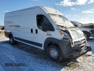 2018 Ram ProMaster Cargo with VIN 3C6URVJG4JE149236, listed as a Copart auction lot 80940234 with Not Provided miles and Salvage Title. Bid and sale history available at carsss.com. Image 4.