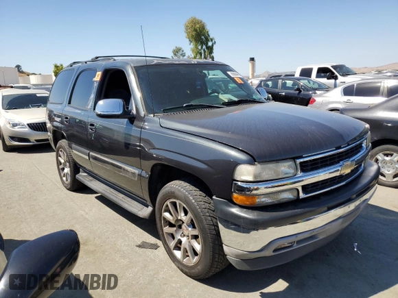 2005 Chevrolet Tahoe LS with VIN 1GNEC13T35J237406, listed as a Copart auction lot 69884414 with 0 mi miles and Salvage Title. Bid and sale history available at carsss.com. Image 4.