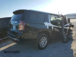 2024 Chevrolet Suburban LS z VIN 1GNSKBKD6RR233296, wystawiony jako Copart lot #83033804 z przebiegiem Nie podano mil oraz Szkoda całkowita • Salvage title. Historia ofert i sprzedaży dostępna na DreamBid. Obrazek 3.