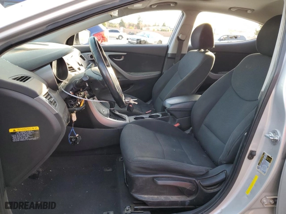 2015 Hyundai Elantra SE with VIN 5NPDH4AEXFH550314, listed as a Copart auction lot 42247985 with 159,663 mi miles and Salvage Title. Bid and sale history available at carsss.com. Image 7.
