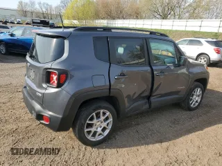 2022 Jeep Renegade Latitude with VIN ZACNJDB15NPN63267, listed as a Copart auction lot 53839035 with 43,141 mi miles and Salvage title. Bid and sale history available at DreamBid. Image 3.