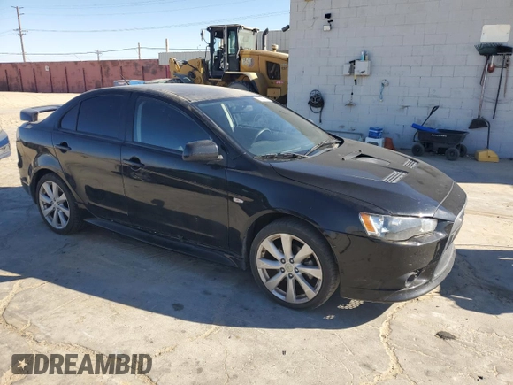 2014 Mitsubishi Lancer GT with VIN JA32U8FWXEU010430, listed as a Copart auction lot 80284124 with Not Provided miles and Salvage Title. Bid and sale history available at DreamBid. Image 4.
