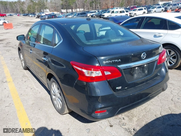 2019 Nissan Sentra SR with VIN 3N1AB7AP1KY428061, listed as a IAAI auction lot 41632633 with 95,648 mi miles. Bid and sale history available at carsss.com. Image 3.