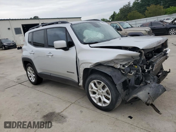 2018 Jeep Renegade Latitude с VIN ZACCJABB7JPH16145, выставлен на аукционе Copart как лот 55935395 с пробегом 102 648 миль миль и Списание • Salvage title. История ставок и продаж доступна на DreamBid. Изображение 4.