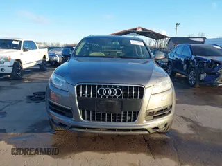 2013 Audi Q7 3.0T Premium Plus with VIN WA1LGAFE6DD001695, listed as a IAAI auction lot 41305081 with 132,912 mi miles. Bid and sale history available at carsss.com. Image 12.