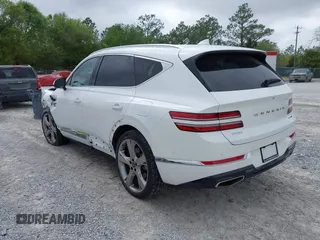 2023 Genesis GV80 z VIN KMUHCESC7PU109750, wystawiony jako IAAI lot #41950393 z przebiegiem 27 229 mil mil oraz . Historia ofert i sprzedaży dostępna na DreamBid. Obrazek 3.