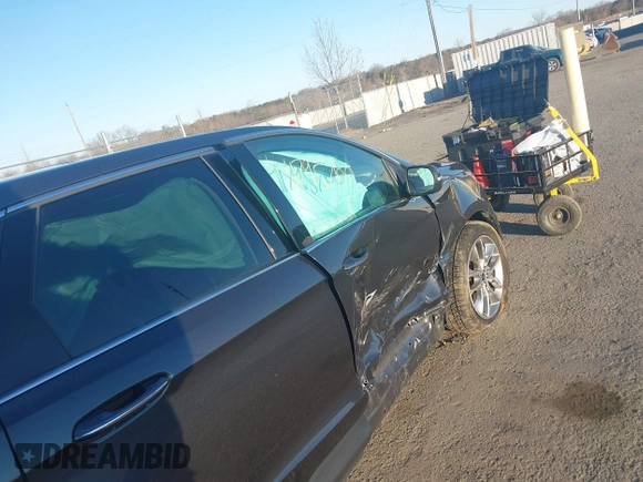 2015 Ford Edge Titanium with VIN 2FMPK4K87FBB77277, listed as a IAAI auction lot 41795760 with 164,844 mi miles. Bid and sale history available at carsss.com. Image 6.