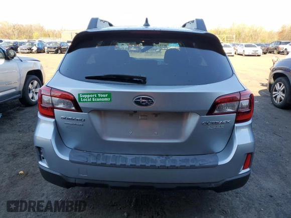 2017 Subaru Outback Premium with VIN 4S4BSAFC0H3201400, listed as a Copart auction lot 51944554 with 65,520 mi miles and Salvage title. Bid and sale history available at DreamBid. Image 6.