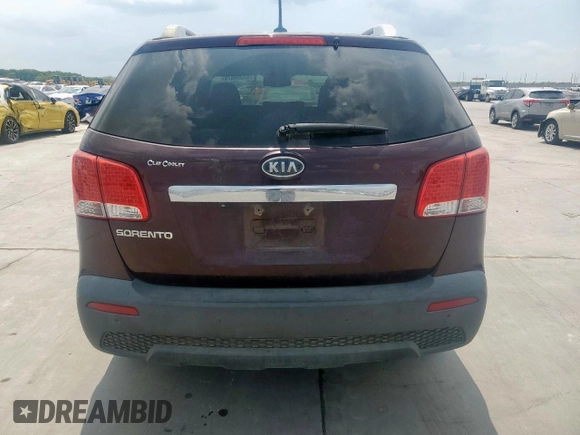 2011 Kia Sorento LX with VIN 5XYKT4A1XBG081472, listed as a Copart auction lot 53398675 with 207,343 mi miles and Clean Title. Bid and sale history available at DreamBid. Image 6.