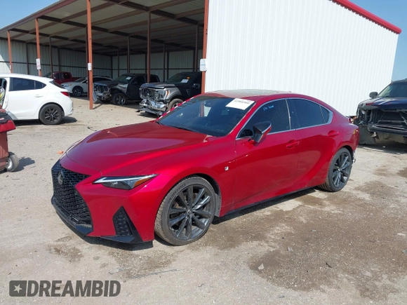 2023 Lexus IS 350 F Sport z VIN JTHGZ1B27P5059227, wystawiony jako IAAI lot #41904560 z przebiegiem 29 563 mil mil oraz . Historia ofert i sprzedaży dostępna na DreamBid. Obrazek 17.