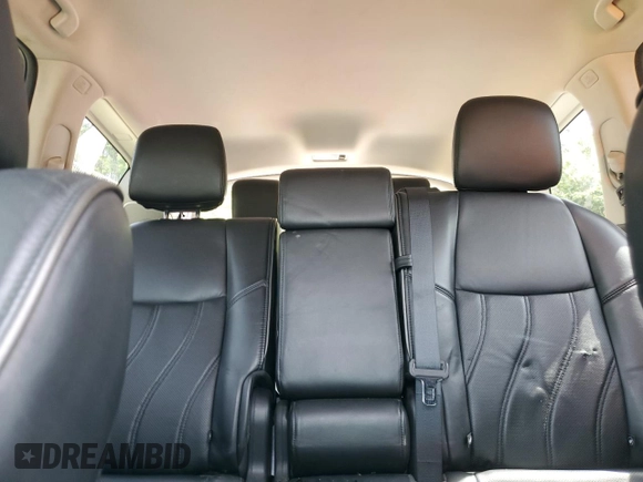2015 Infiniti QX60 z VIN 5N1AL0MM5FC501767, wystawiony jako Copart lot #57256355 z przebiegiem 61 511 mil mil oraz Szkody całkowita. Historia ofert i sprzedaży dostępna na DreamBid. Obrazek 10.