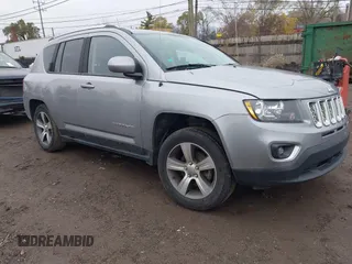2016 Jeep Compass High Altitude Edition with VIN 1C4NJCEA2GD718173, listed as a IAAI auction lot 40930567 with 58,048 mi miles. Bid and sale history available at carsss.com. Image 1.