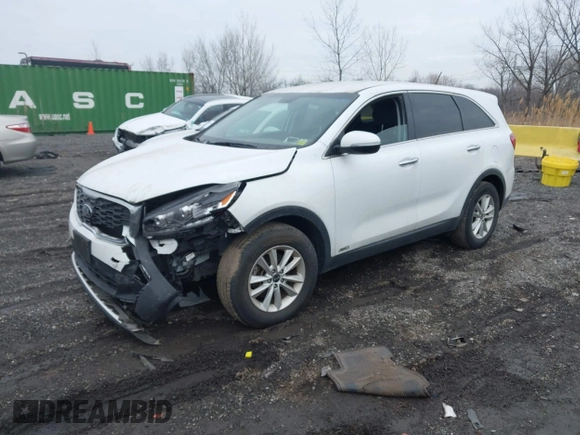 2019 Kia Sorento LX with VIN 5XYPGDA37KG523653, listed as a IAAI auction lot 41231464 with 51,268 mi miles. Bid and sale history available at carsss.com. Image 18.