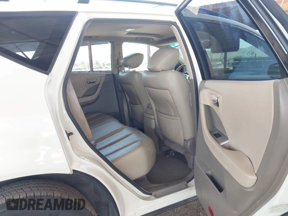 2007 Nissan Murano SL with VIN JN8AZ08T27W514310, listed as a IAAI auction lot 42474926 with 176,645 mi miles and . Bid and sale history available at DreamBid. Image 8.