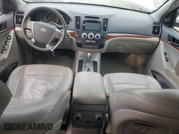 2007 Hyundai Veracruz GLS with VIN KM8NU13C67U019091, listed as a Copart auction lot 43911925 with 201,895 mi miles and Salvage title. Bid and sale history available at DreamBid. Image 8.