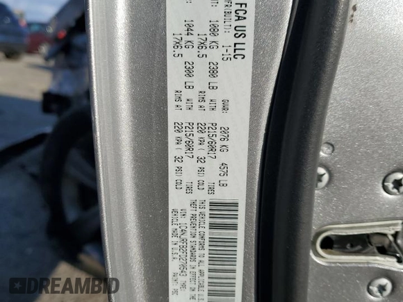 2015 Jeep Patriot High Altitude with VIN 1C4NJRFB2FD270543, listed as a Copart auction lot 53448165 with 141,048 mi miles and Salvage Title. Bid and sale history available at carsss.com. Image 16.