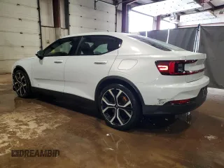 2023 Polestar 2 Performance with VIN YSMET3KA1PL123758, listed as a Copart auction lot 55361504 with 61,165 mi miles and Clean Title. Bid and sale history available at carsss.com. Image 2.