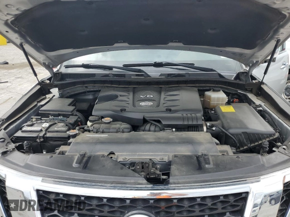 2017 Nissan Armada SL with VIN JN8AY2ND6H9011388, listed as a Copart auction lot 51095915 with 44,735 mi miles and Salvage Title. Bid and sale history available at carsss.com. Image 13.