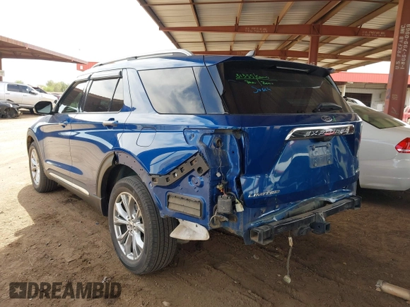 2021 Ford Explorer Limited с VIN 1FMSK8FH9MGC28022, выставлен на аукционе IAAI как лот 42369135 с пробегом 24 175 миль миль и . История ставок и продаж доступна на DreamBid. Изображение 3.